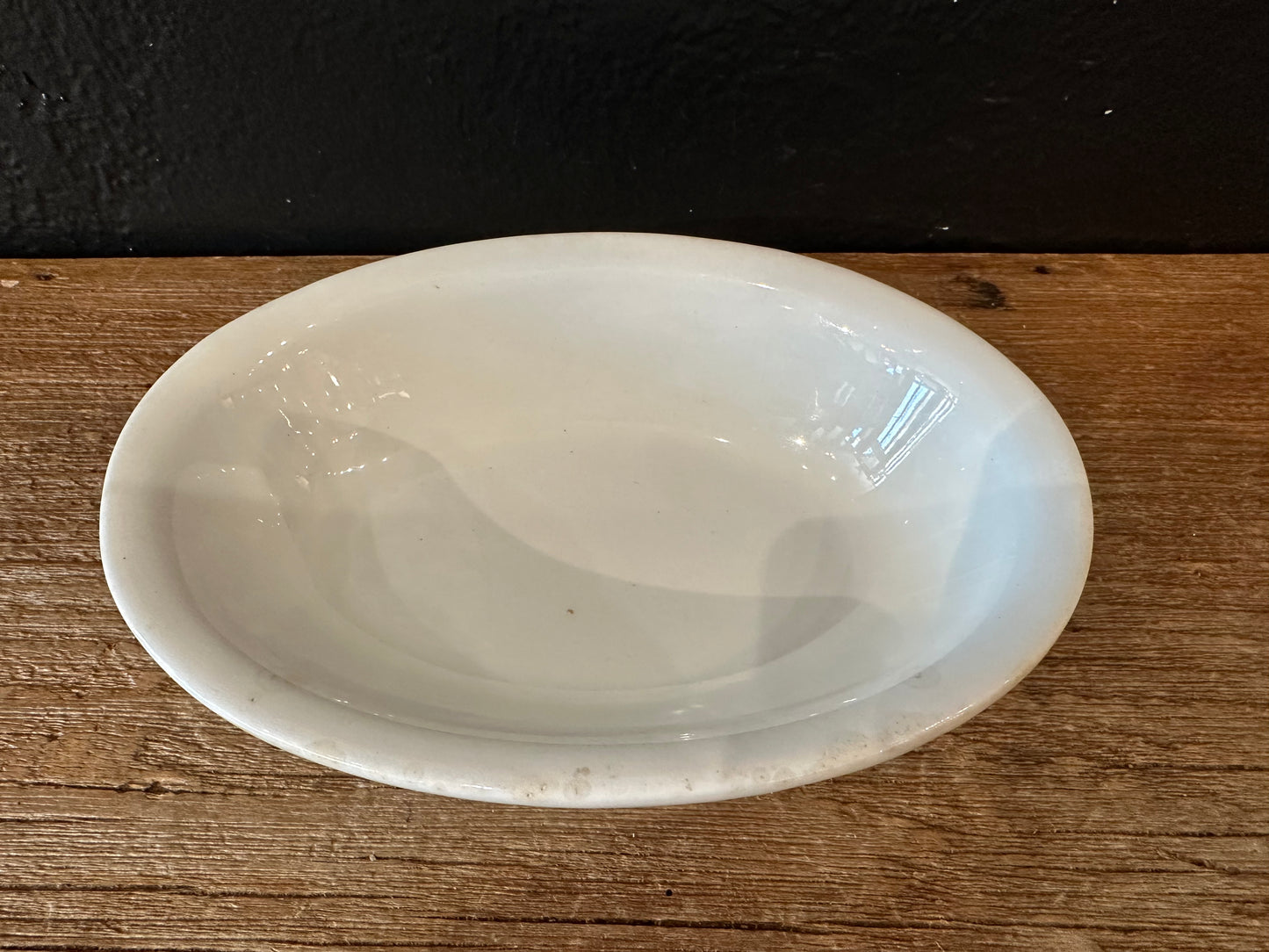 Ironstone Oval Serving Dish