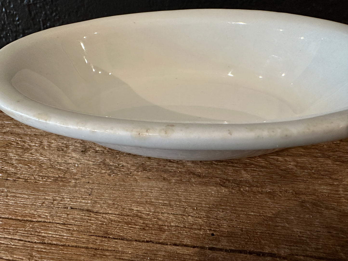 Ironstone Oval Serving Dish