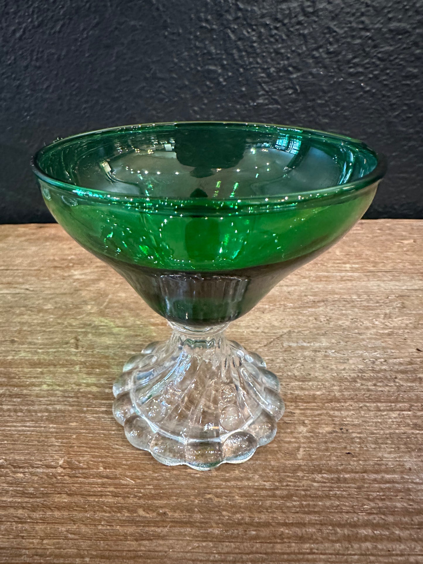Anchor Hocking Green Berwick Dessert Cups