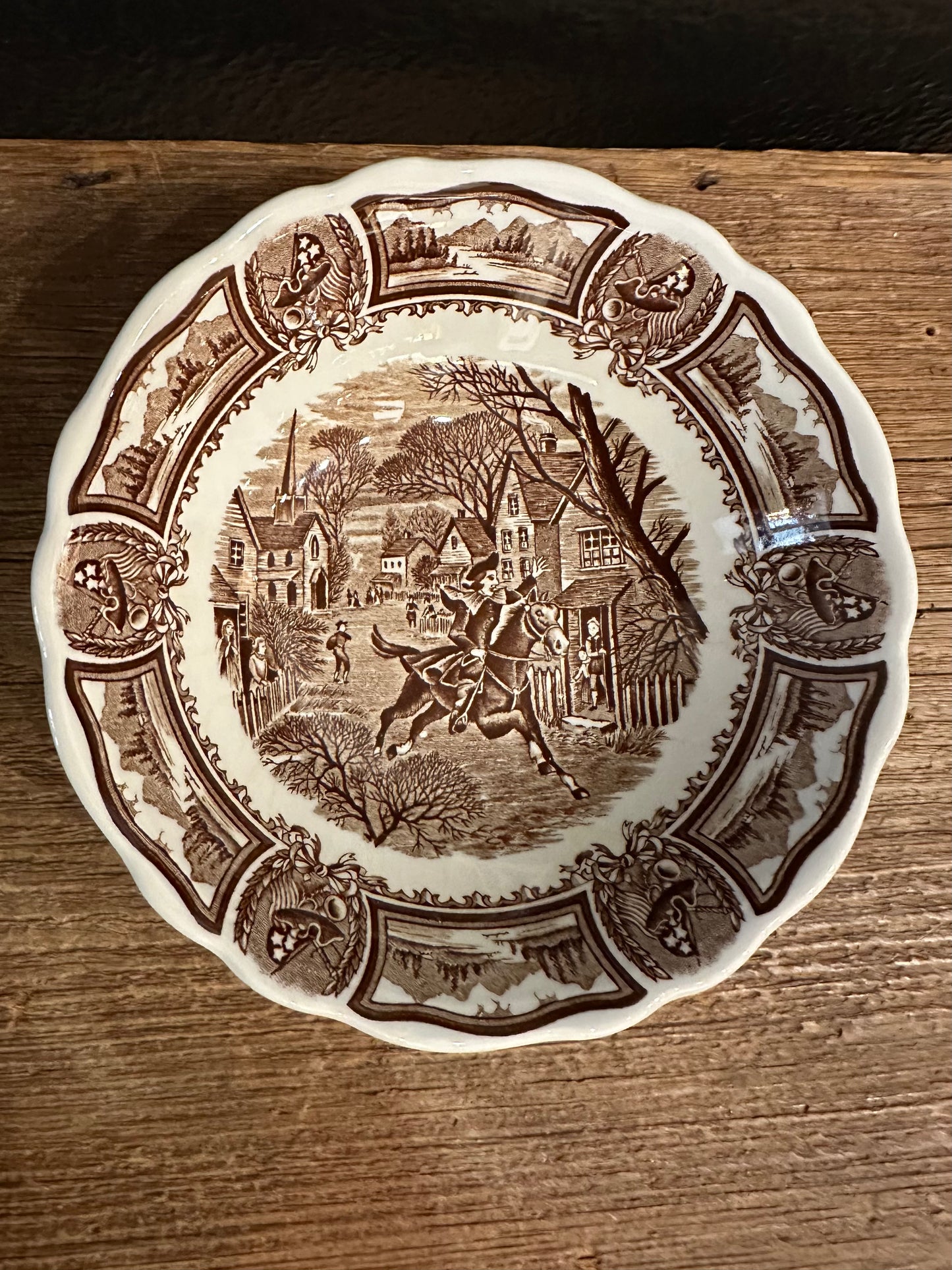 J&G Meakin Paul Revere Bowl
