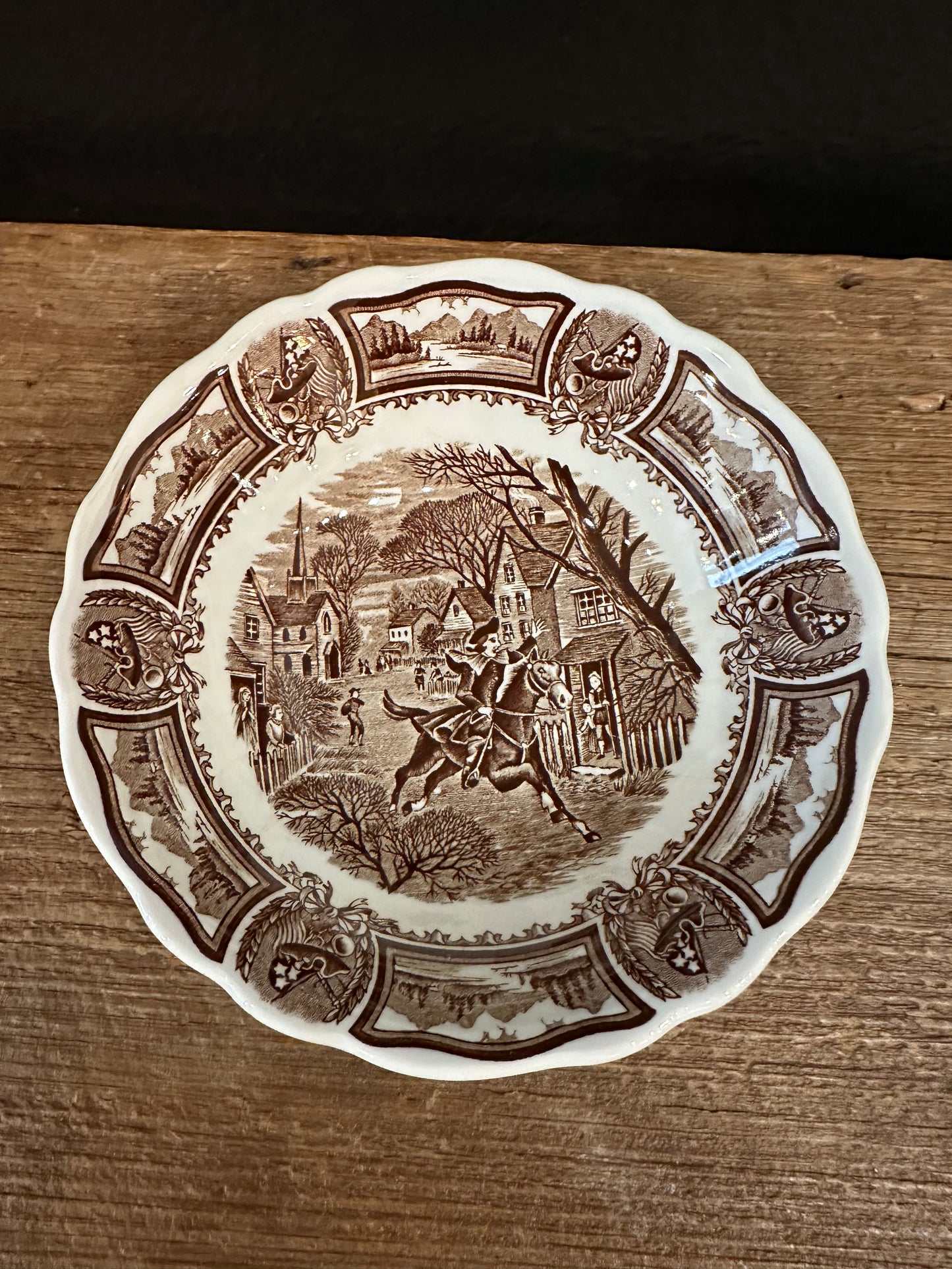 J&G Meakin Paul Revere Bowl