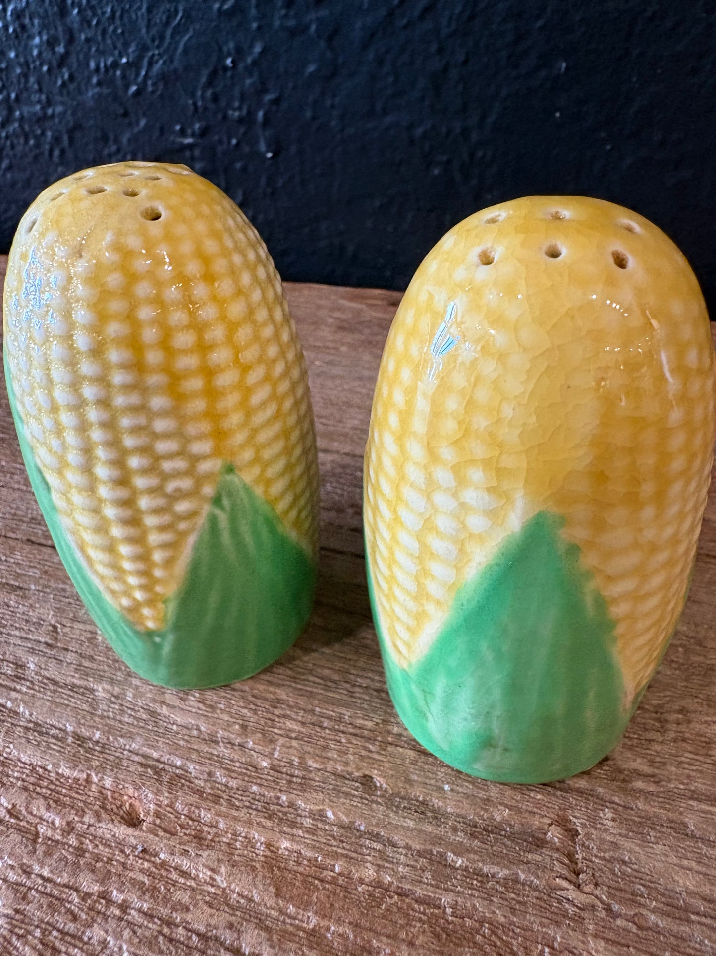 Sweet Corn Salt & Pepper Shakers