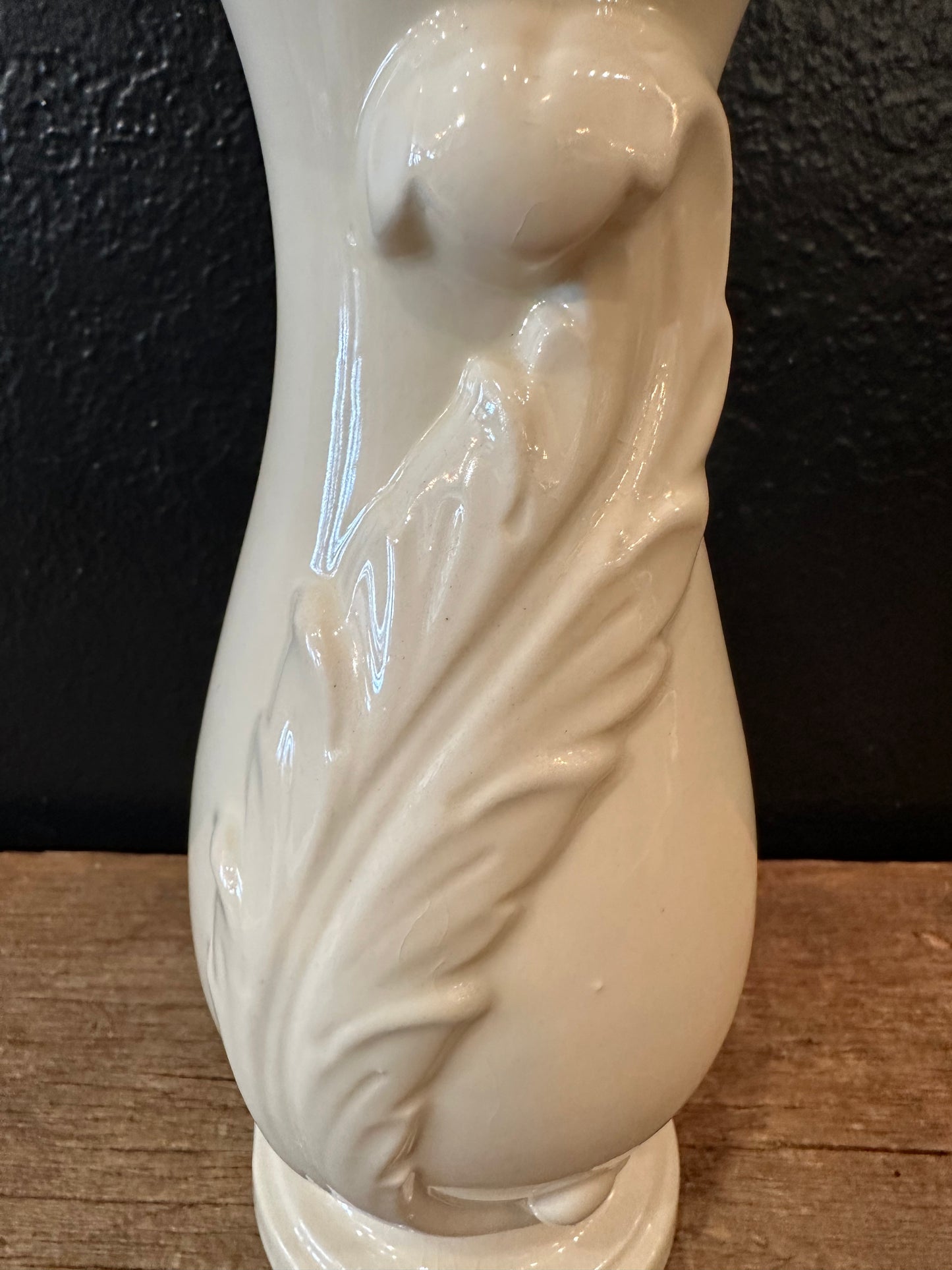 Vintage USA Creamy White Vase
