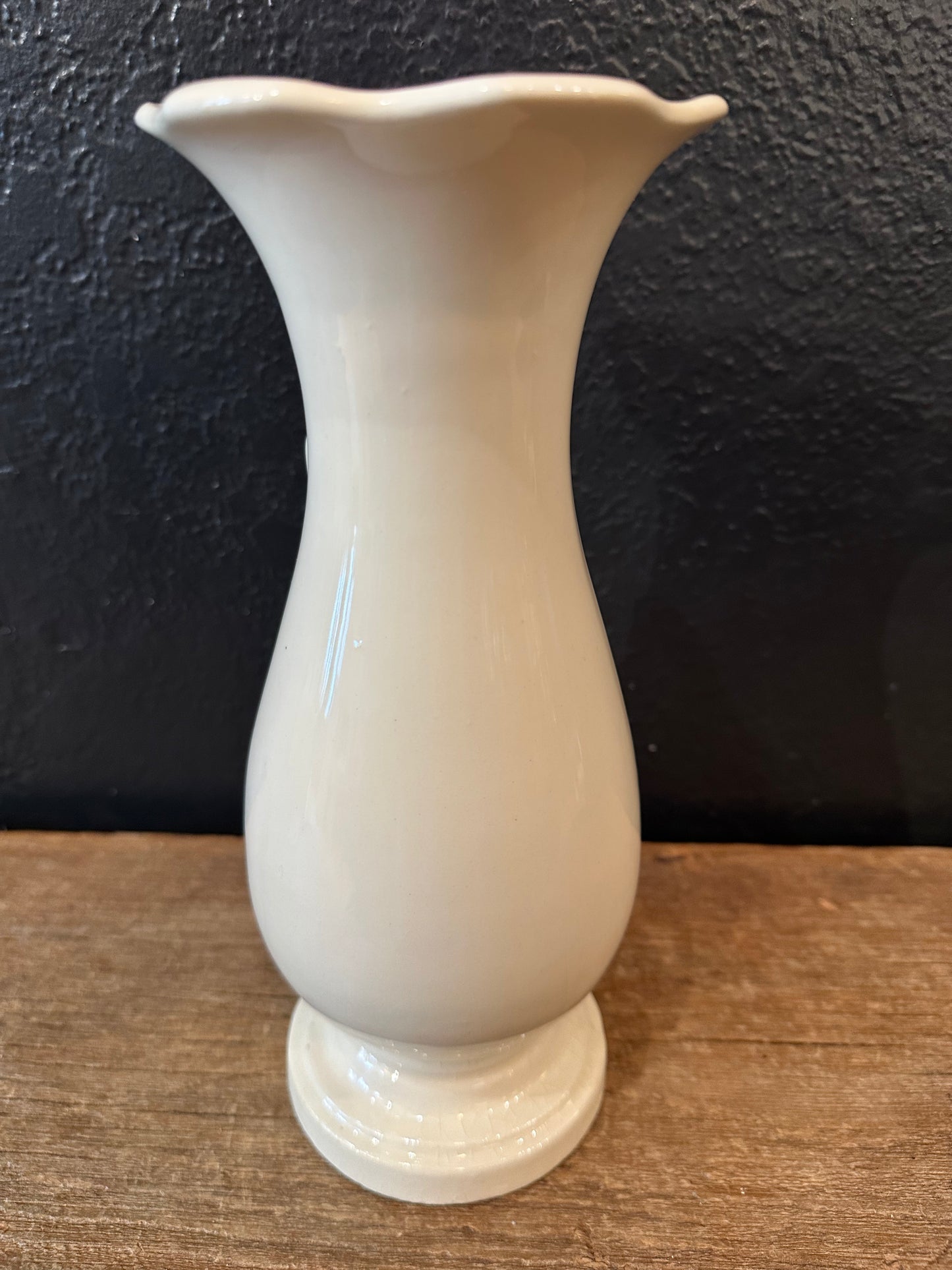 Vintage USA Creamy White Vase