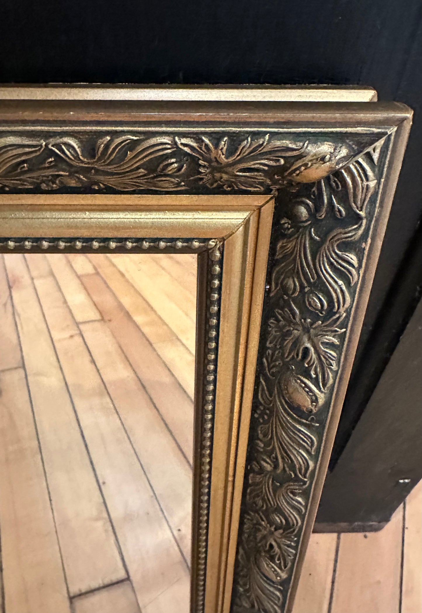 Vintage Square Mirror