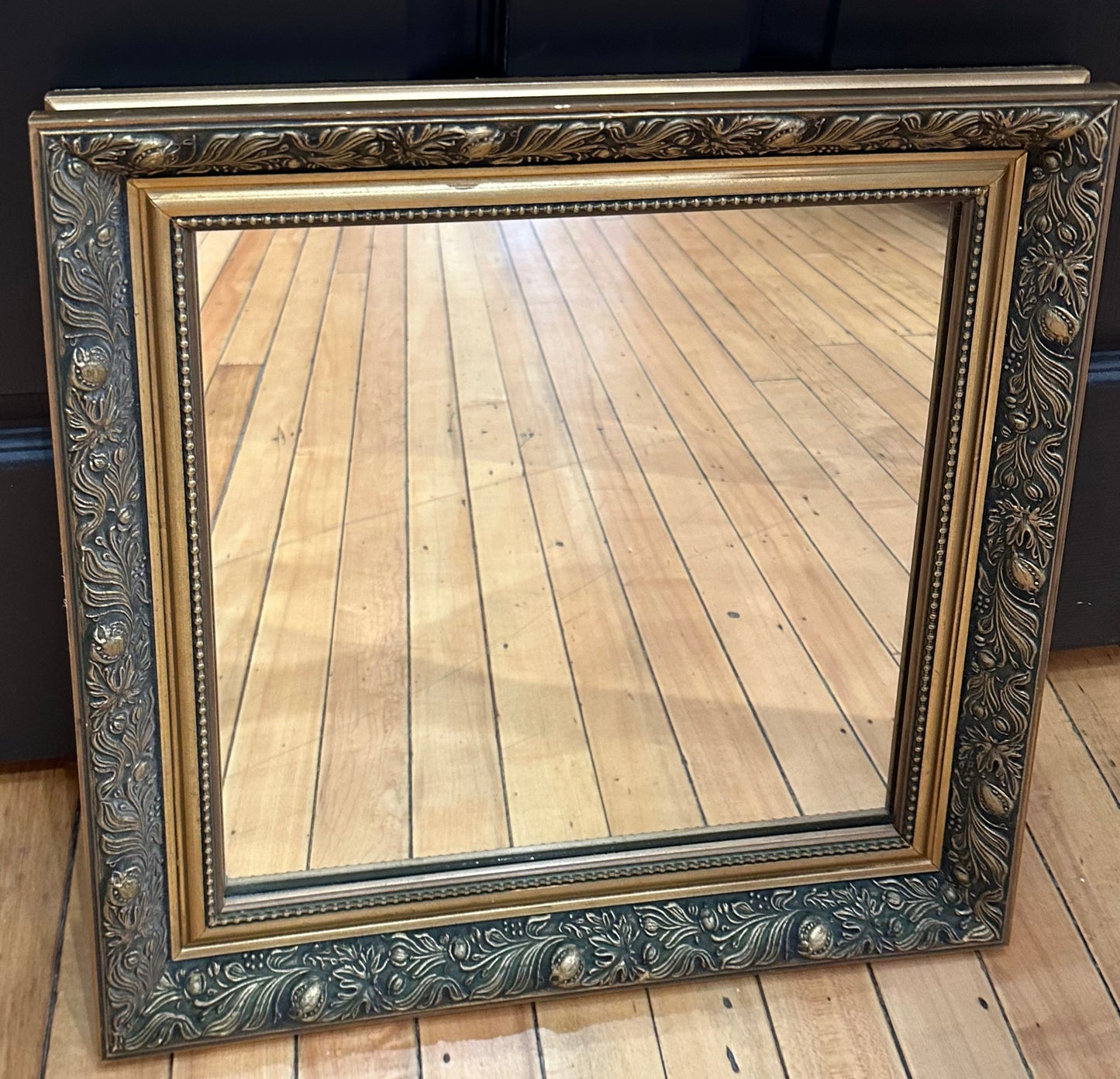 Vintage Square Mirror