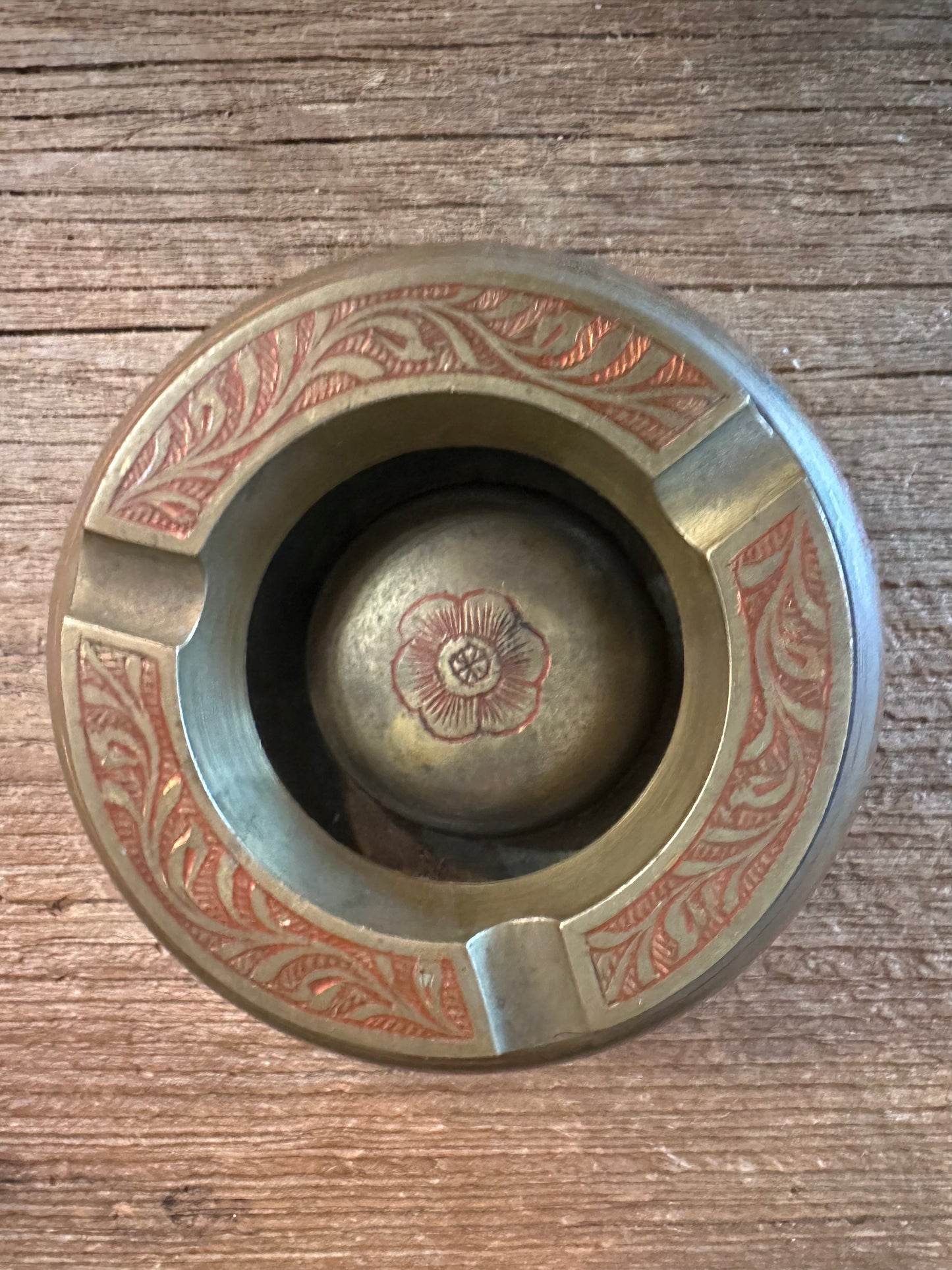 Vintage Brass Ashtray