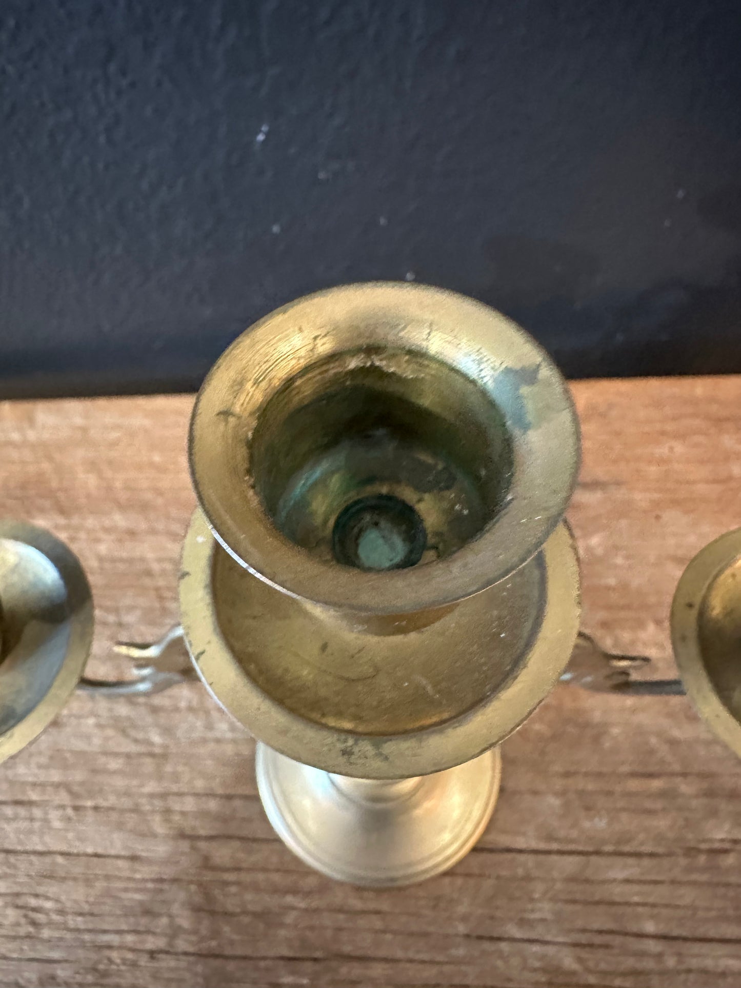 Vintage Brass Candelabra