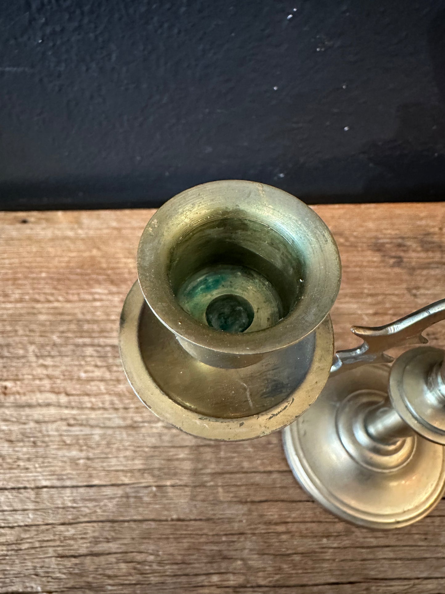 Vintage Brass Candelabra