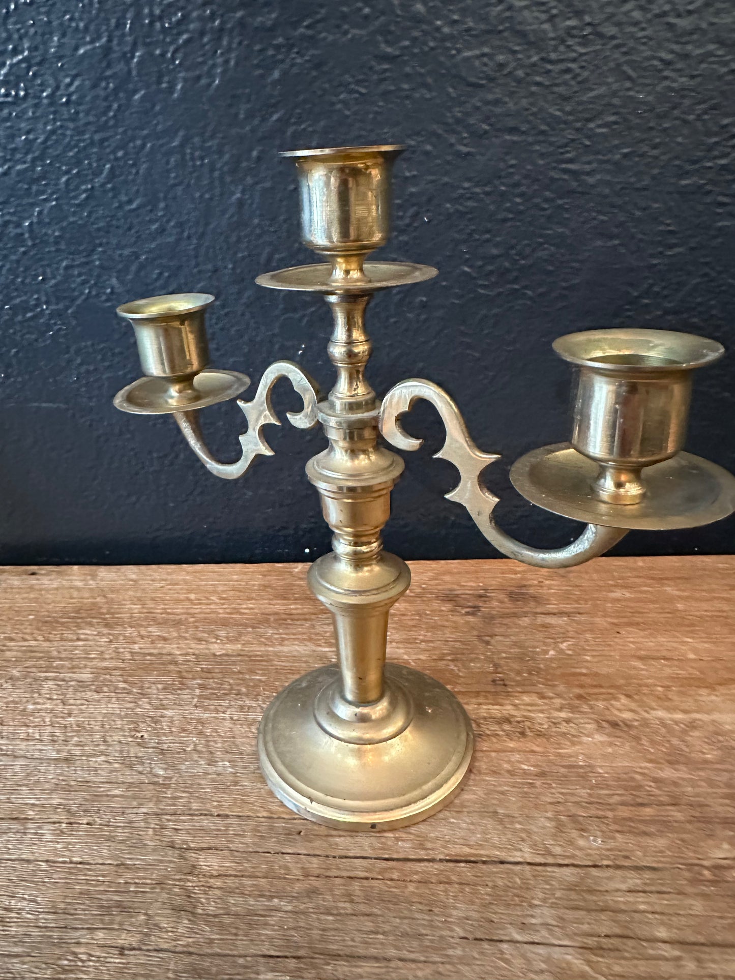 Vintage Brass Candelabra