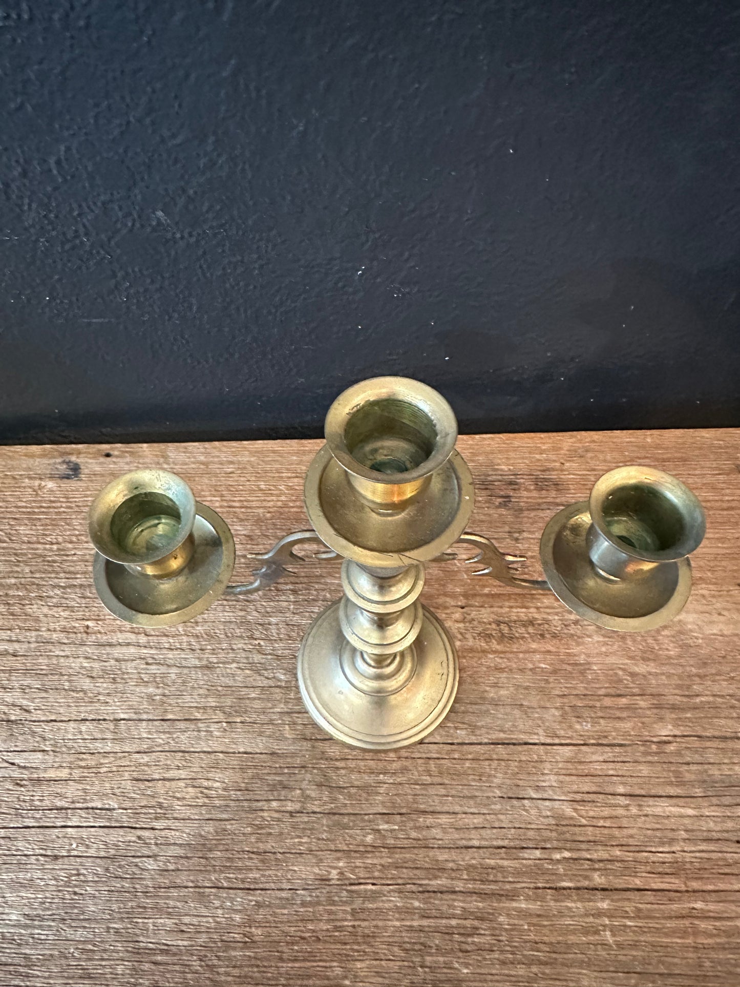 Vintage Brass Candelabra