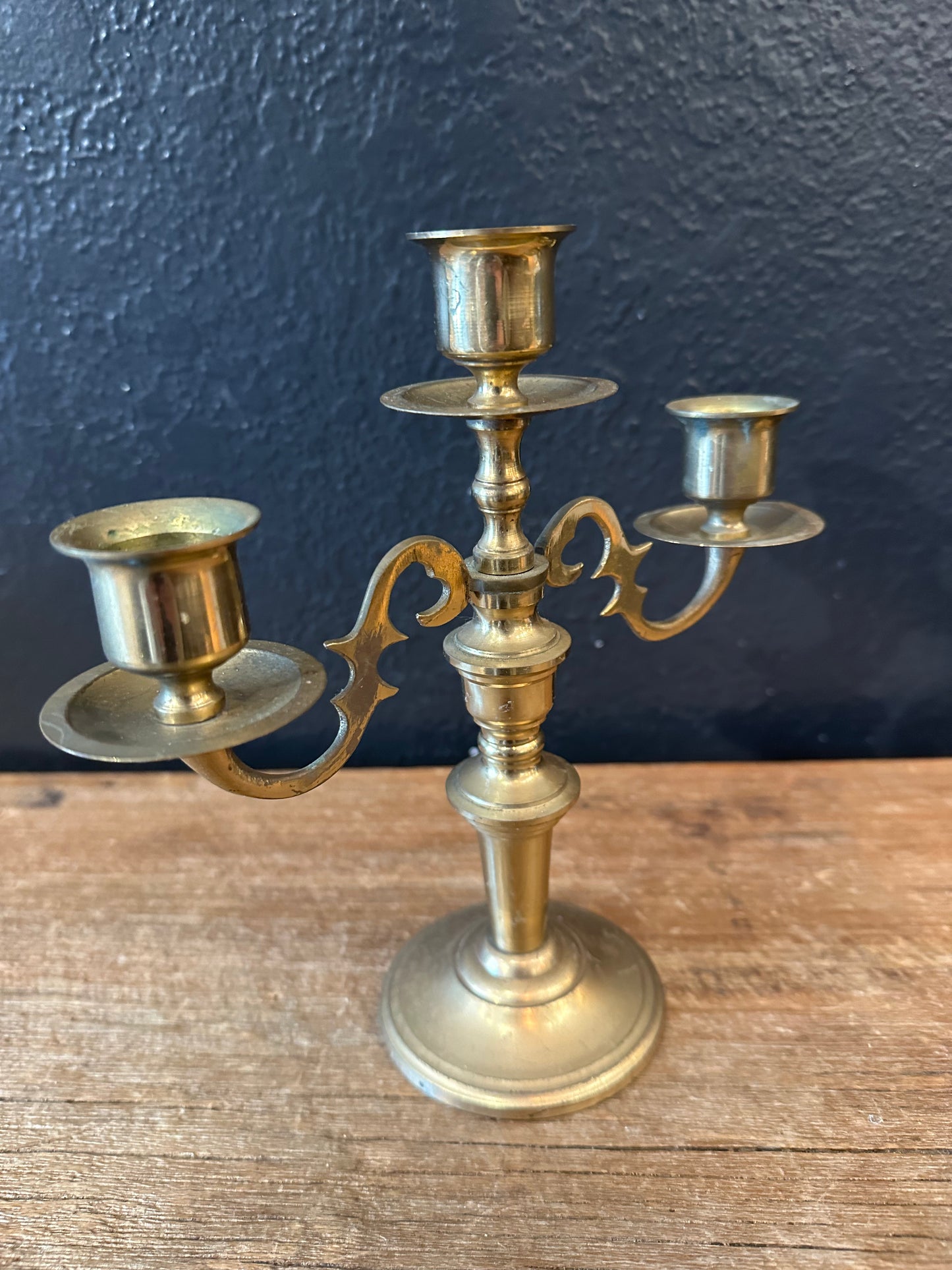 Vintage Brass Candelabra