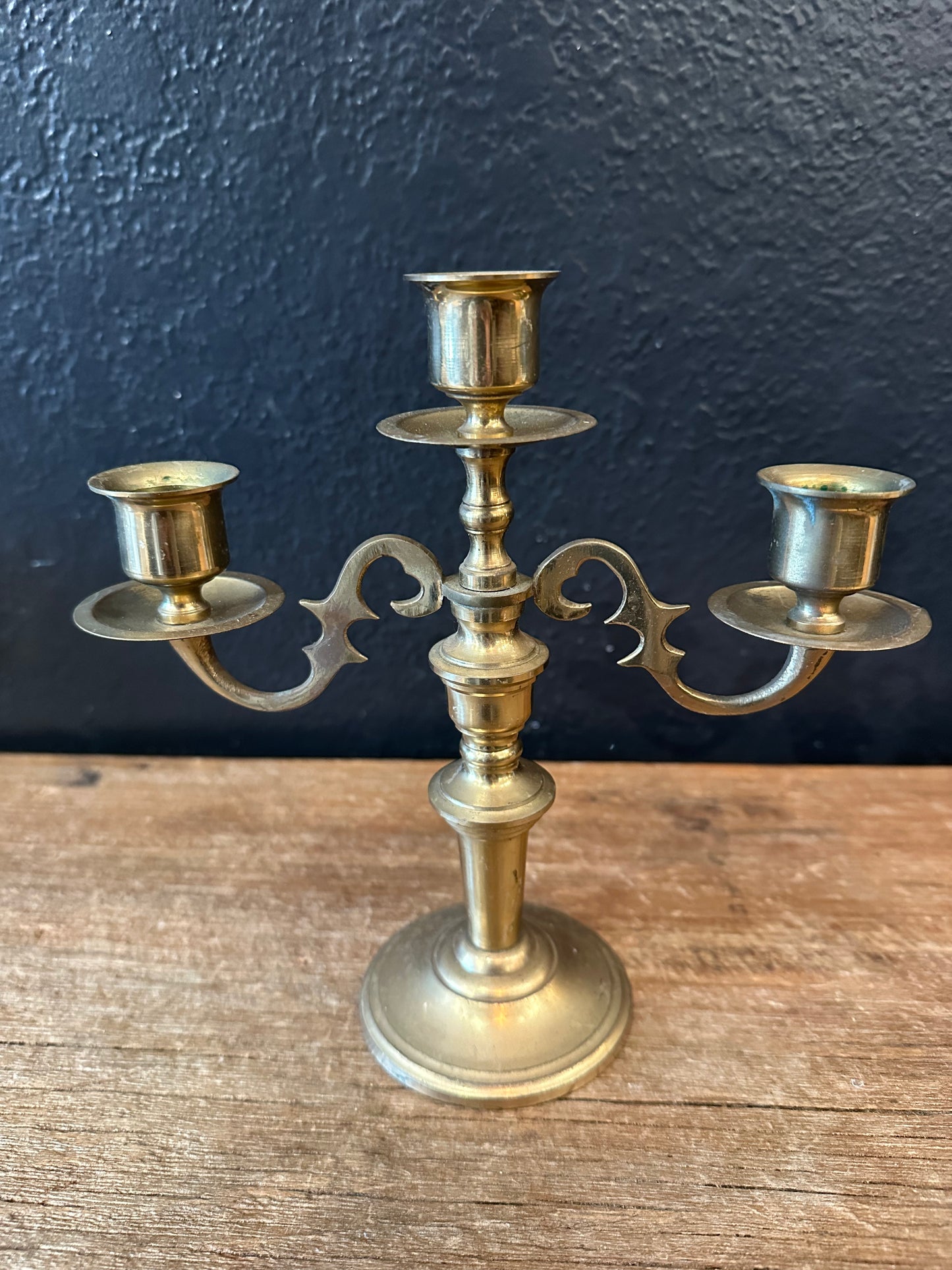 Vintage Brass Candelabra