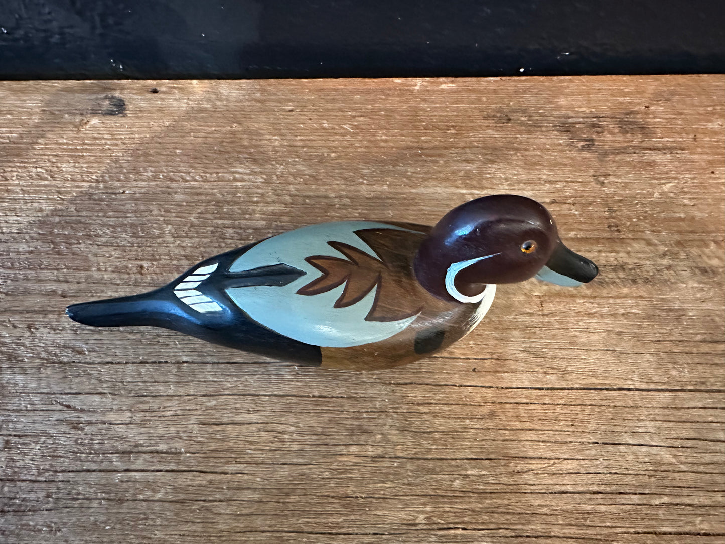 Hand Painted Wood Duck