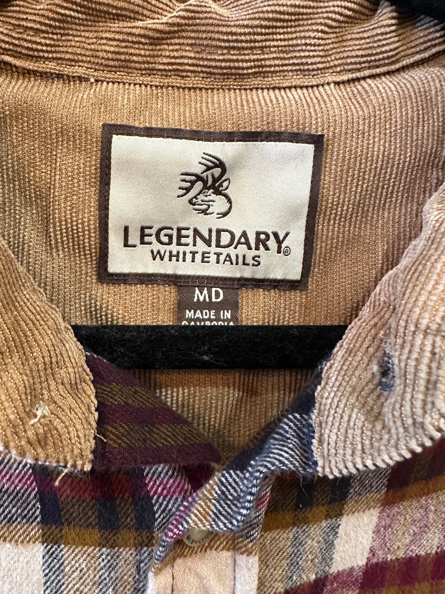 Legendary Whitetails Plaid Flannel