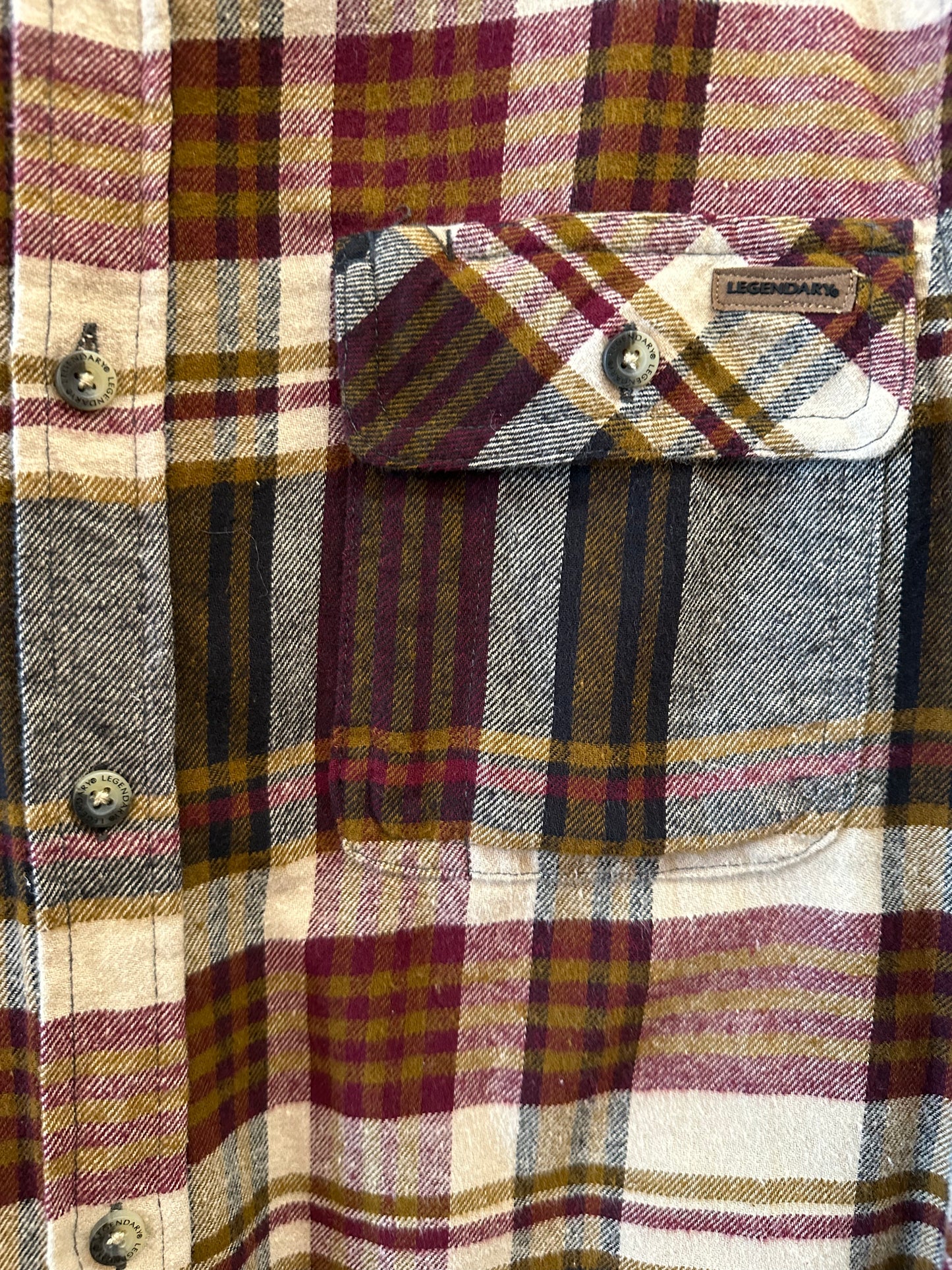 Legendary Whitetails Plaid Flannel