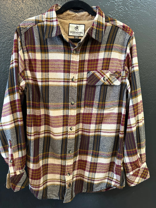Legendary Whitetails Plaid Flannel