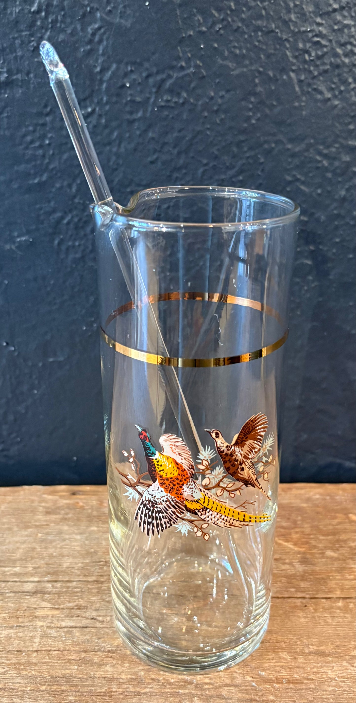 Vintage Pheasant Pitcher