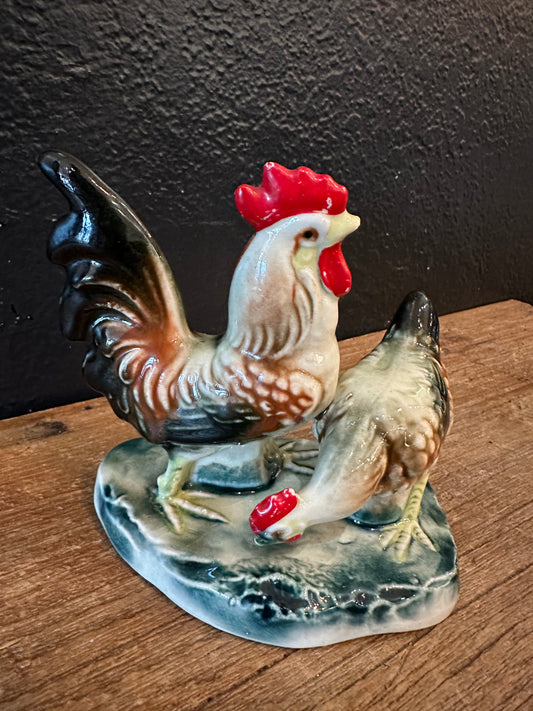 Vintage Ceramic Chickens
