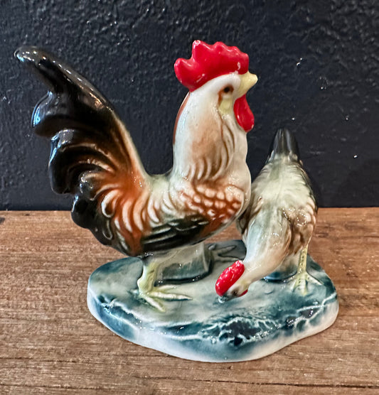 Vintage Ceramic Chickens