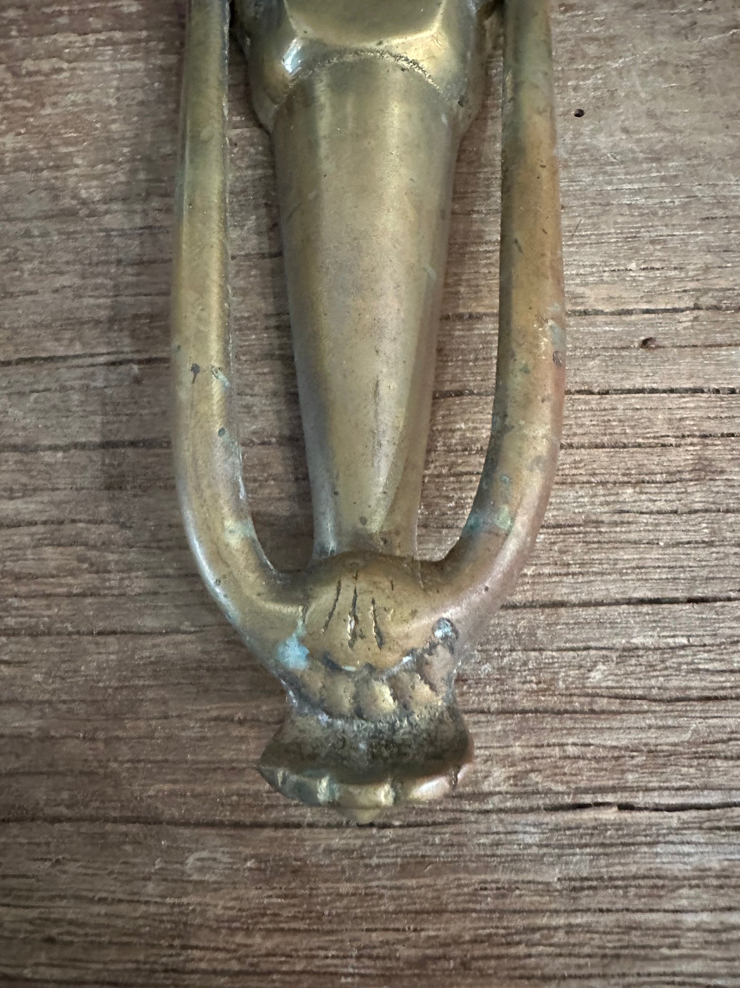 Vintage Brass Door Knocker