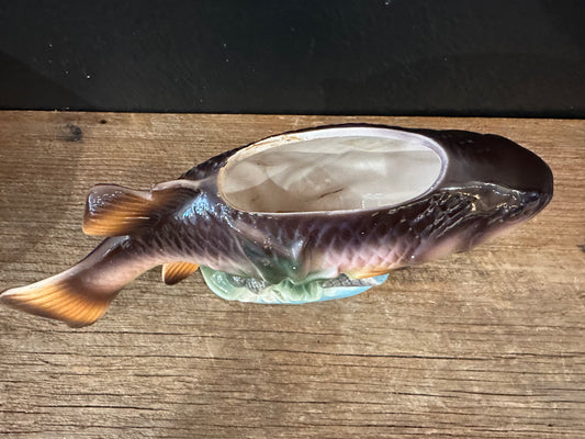 Vintage Trout Planter