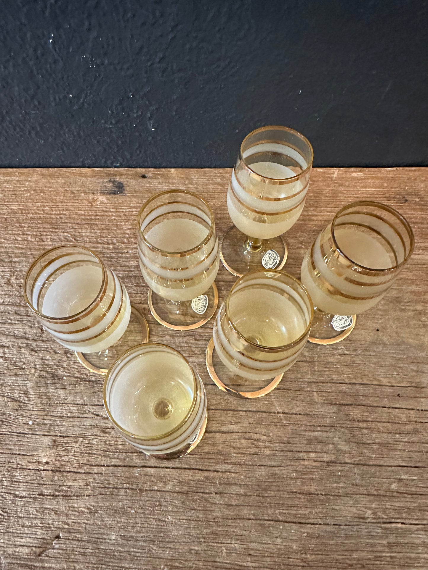 MCM Czech Bohemia Cordial Glasses | Set Of Six