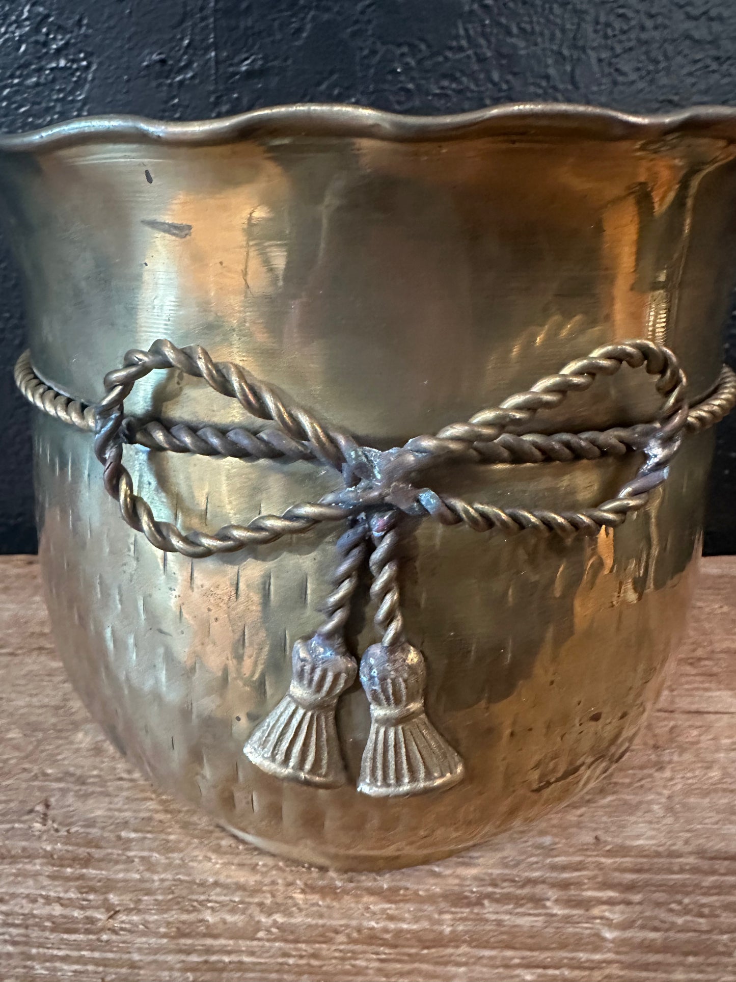 Brass Planter