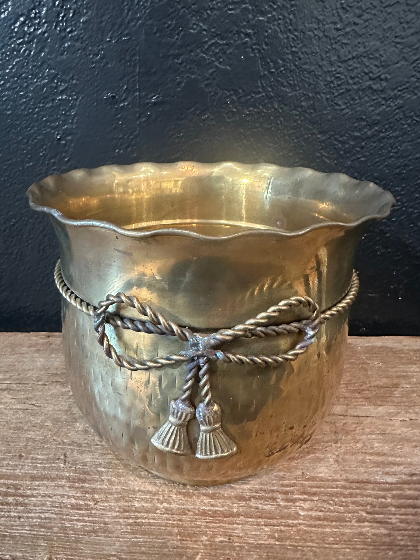 Brass Planter