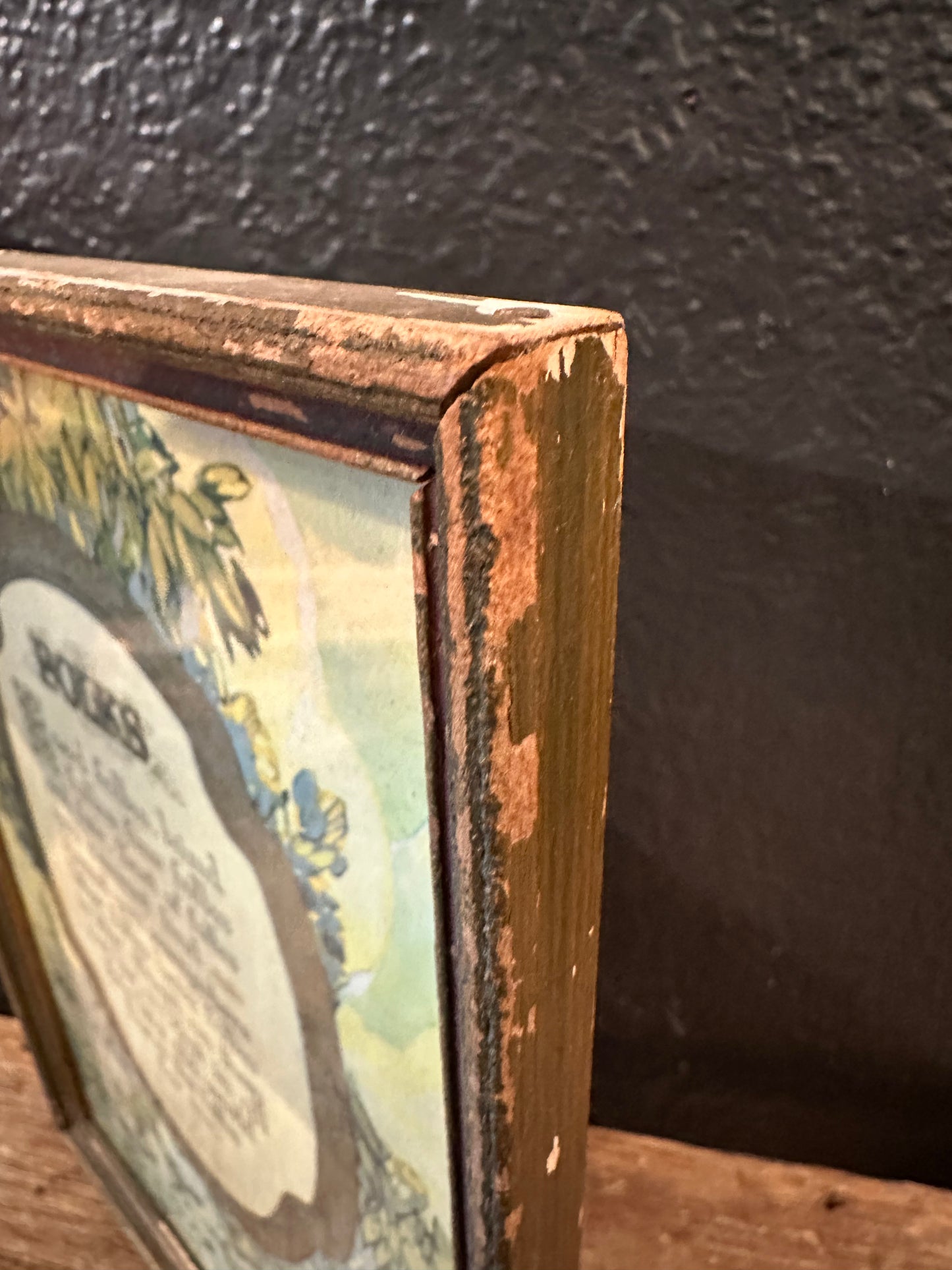 ‘Folks’ 1924 Framed Poem
