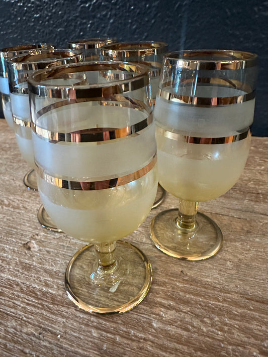MCM Czech Bohemia Cordial Glasses | Set Of Six