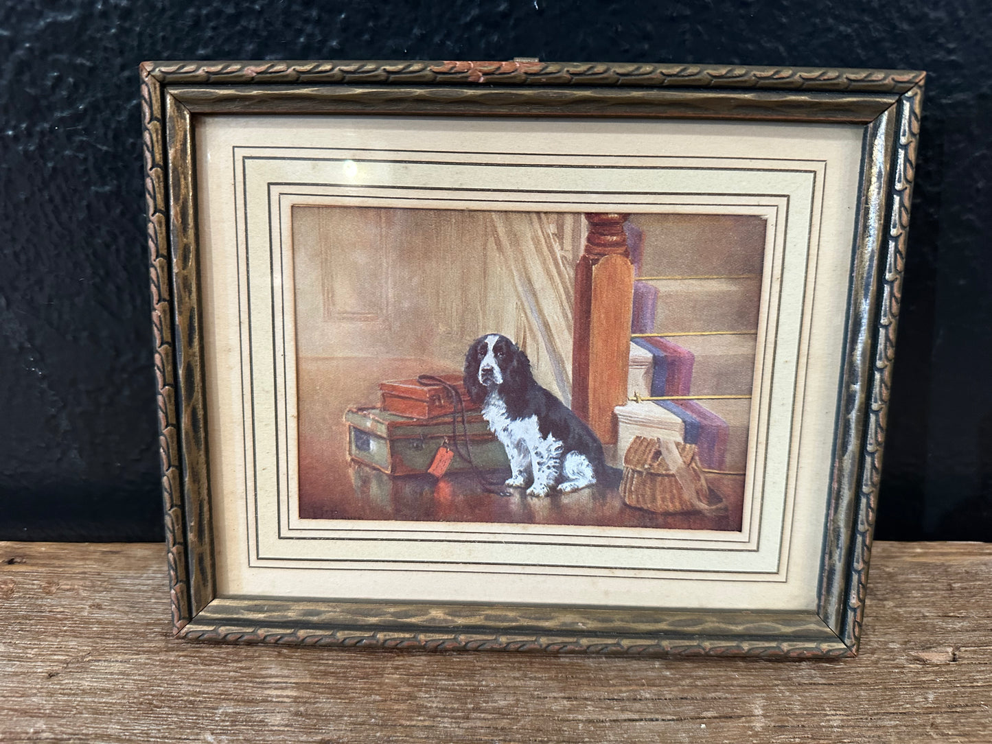 Framed Mini Dog Print