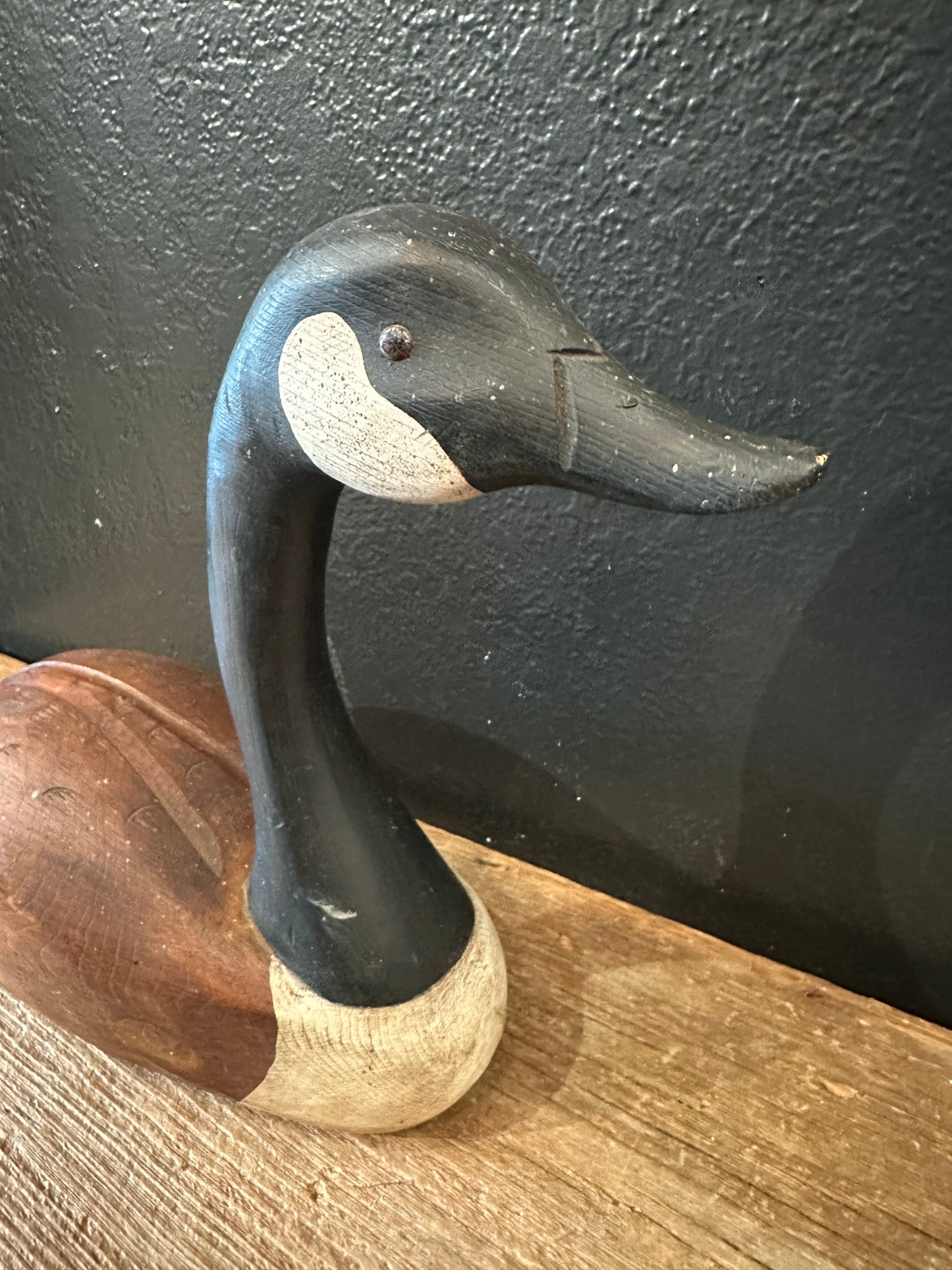 Carved & Painted Canadian Goose