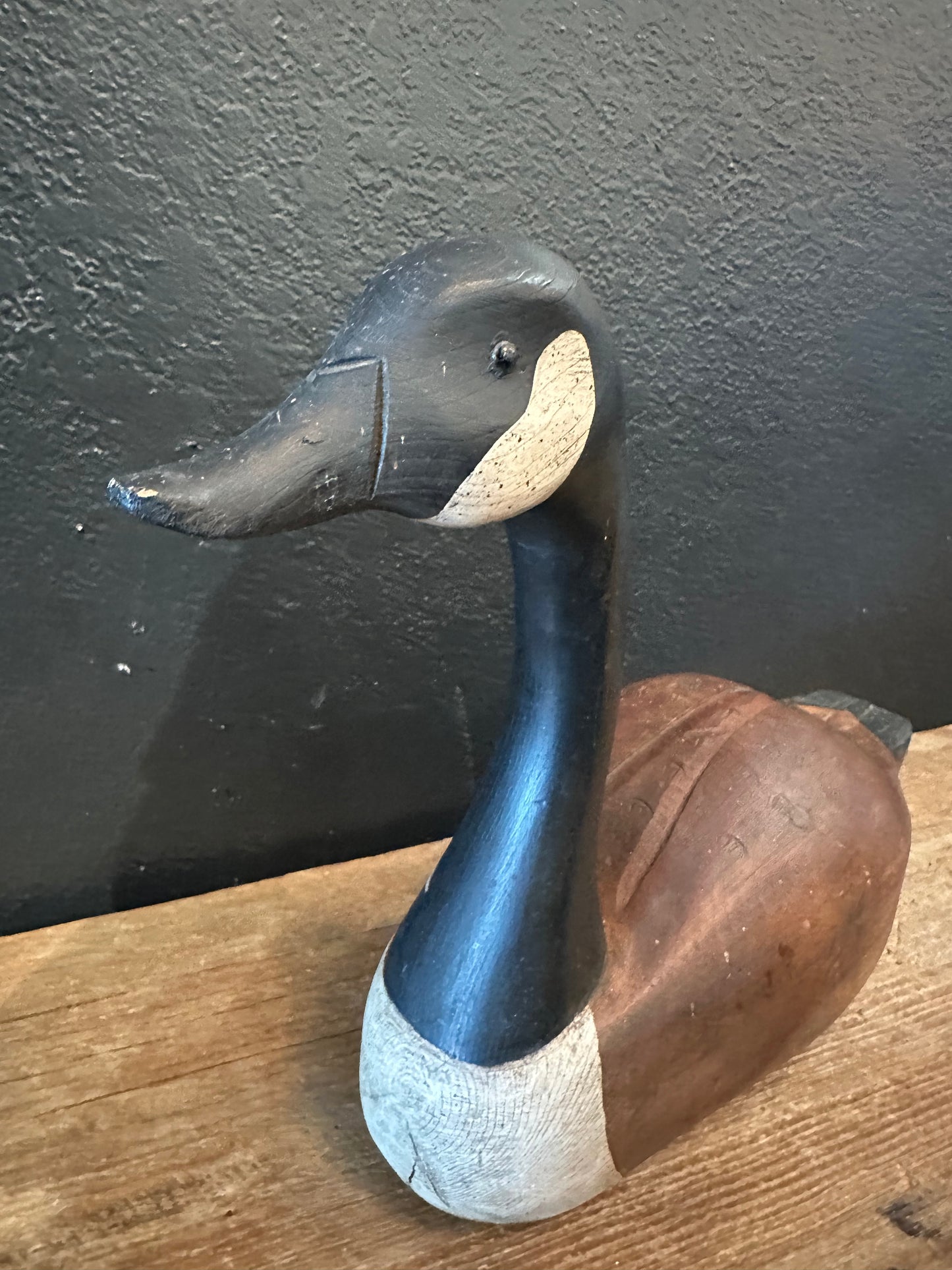 Carved & Painted Canadian Goose