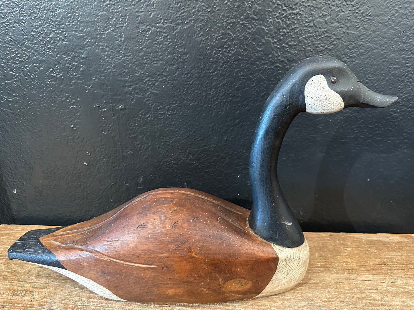 Carved & Painted Canadian Goose