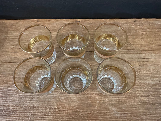 Vintage Pasabahce Cordial Glasses | Set Of 6