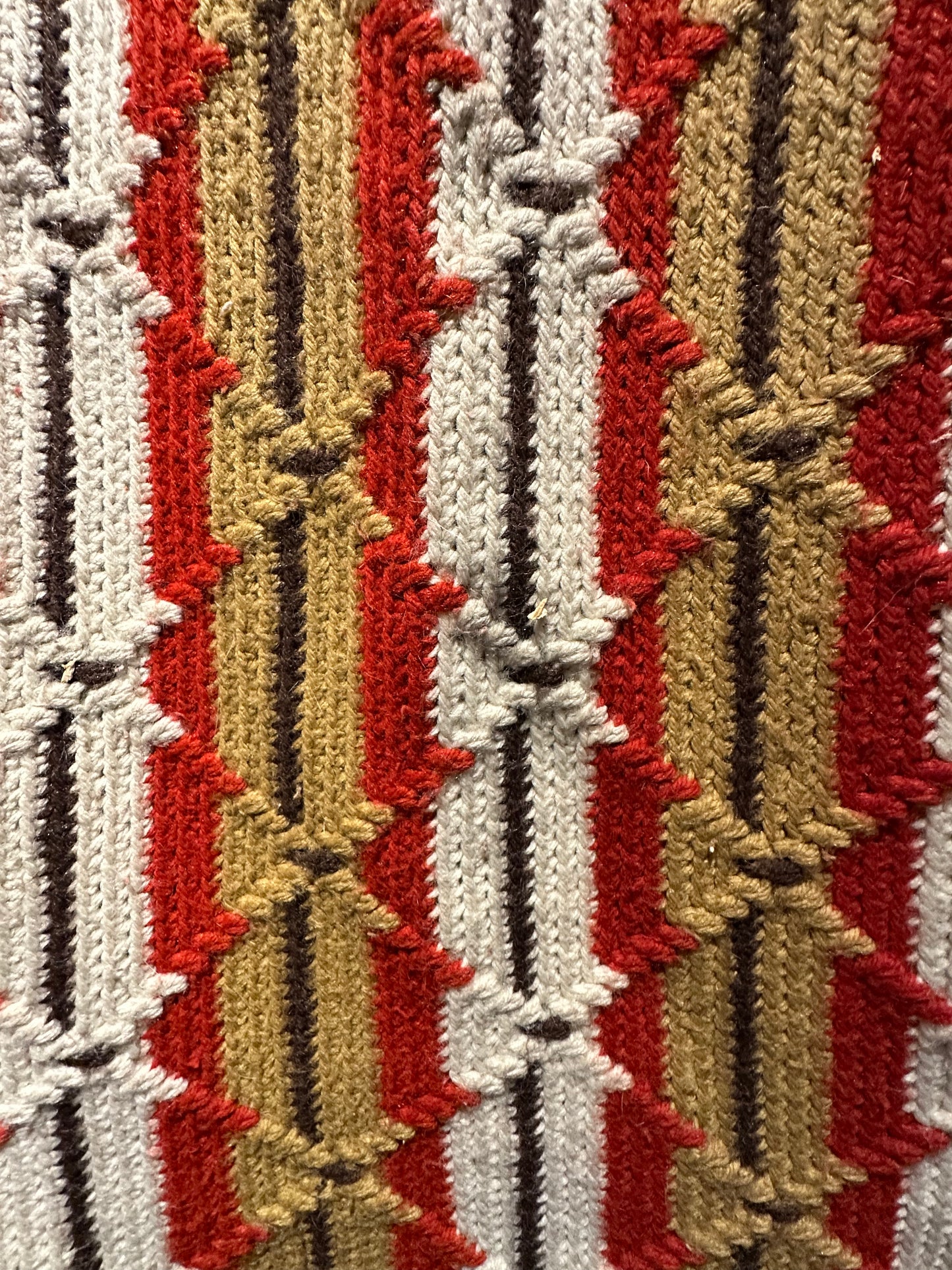 Vintage Western Motif Afghan
