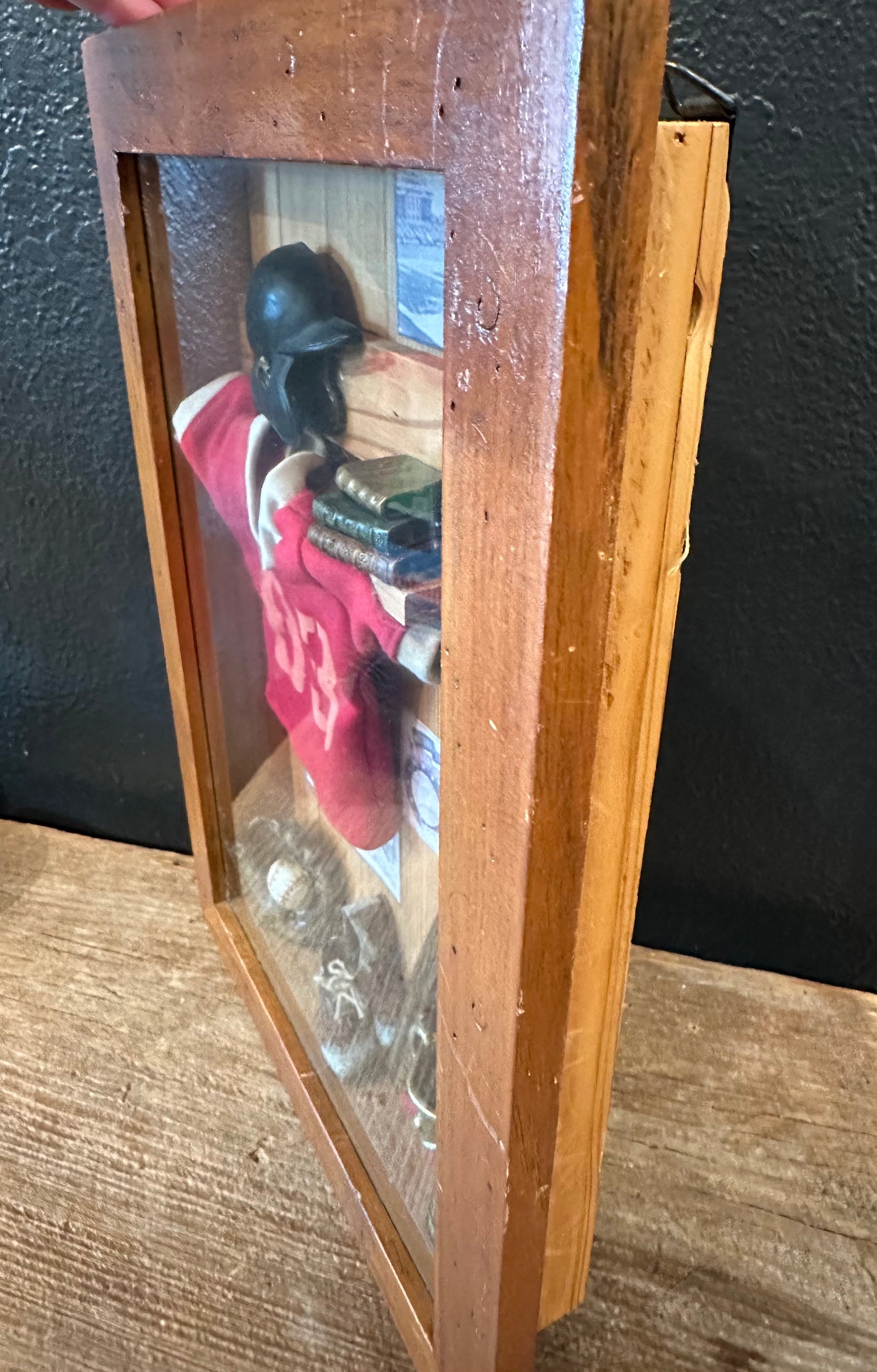 Baseball Themed Shadow Box
