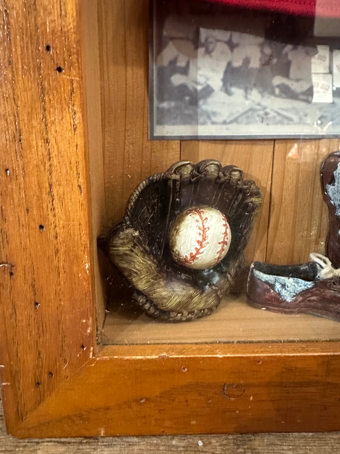 Baseball Themed Shadow Box