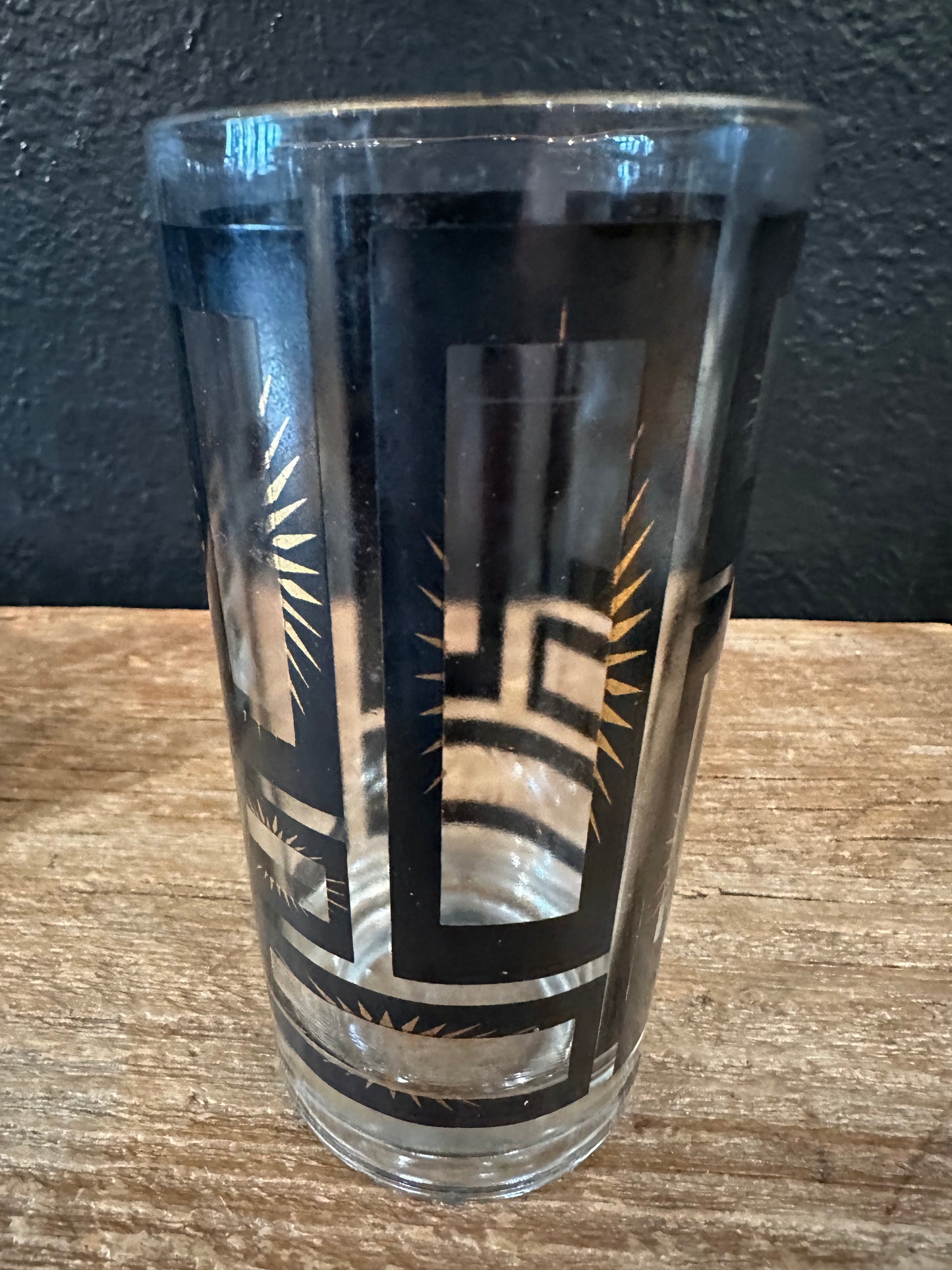 Vintage MCM Atomic Starburst Tumblers | Set Of 6