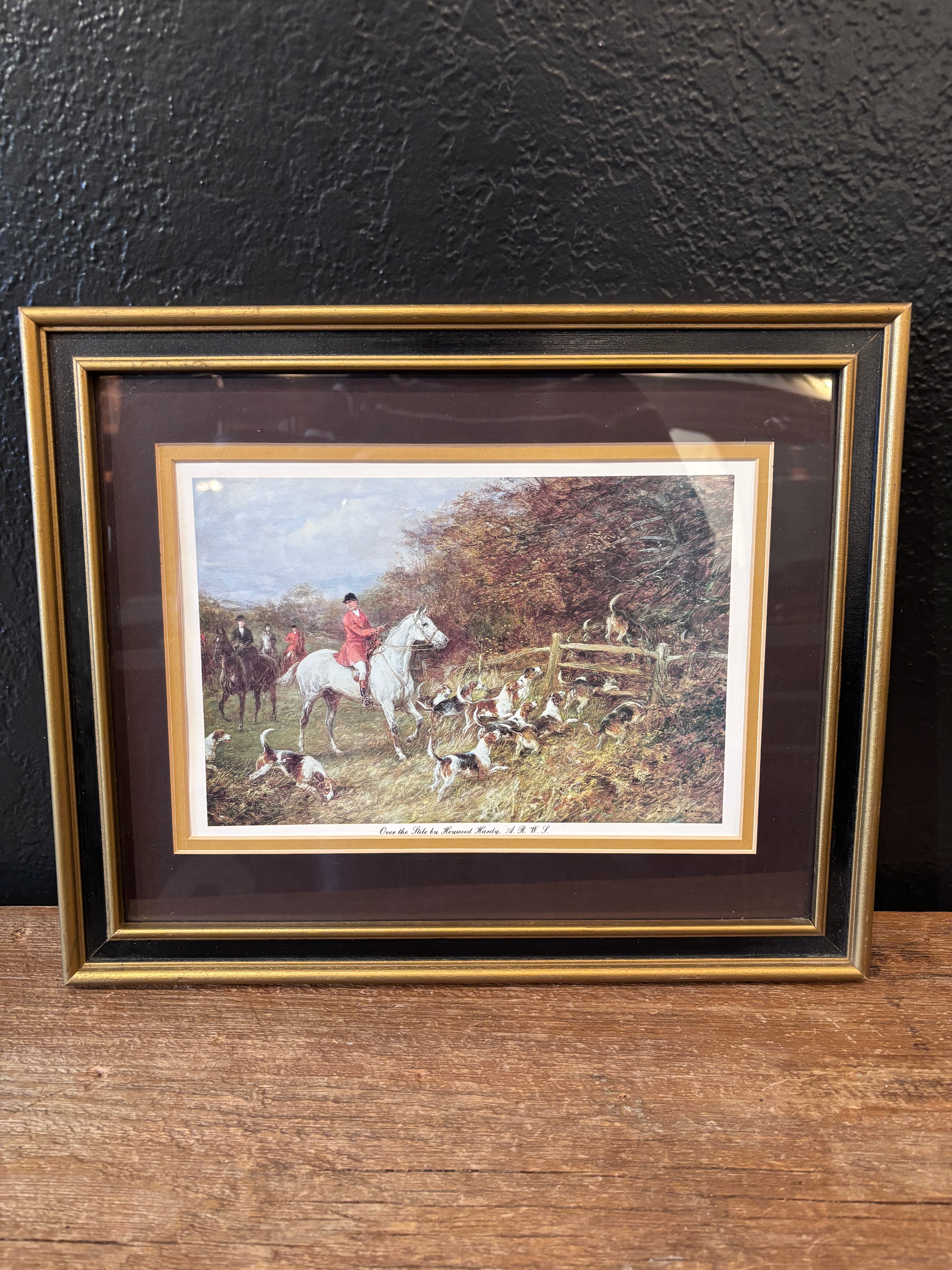 Hunting Art Print English Country