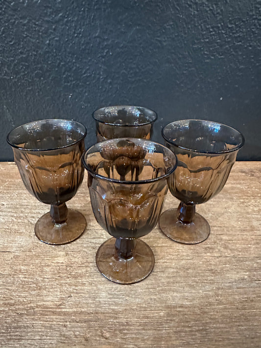 Vintage Noritake Wine Goblets | Set Of Four