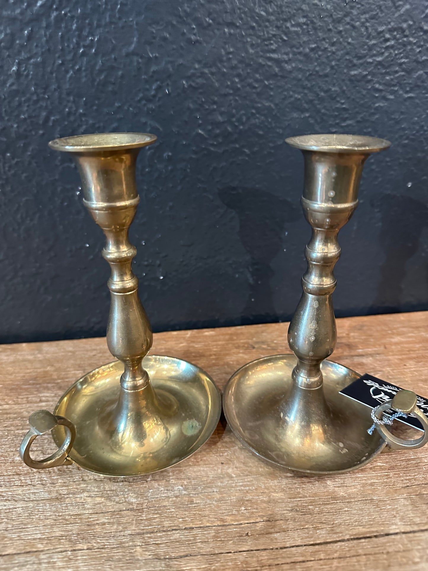 Vintage Brass Candlesticks