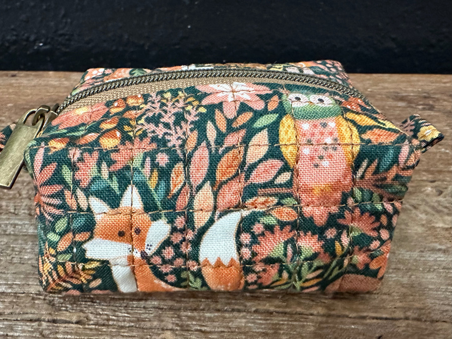 Hand Sewn Zippered Pouches