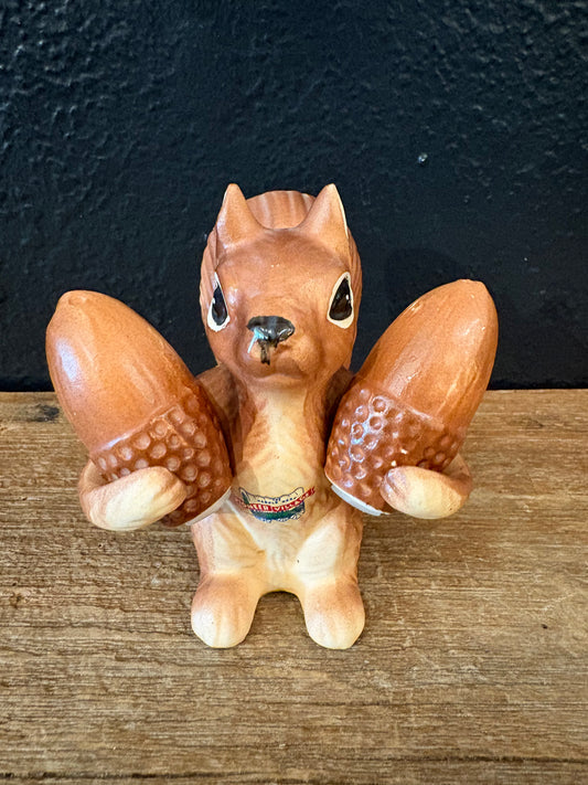 Vintage Squirrel Salt & Pepper Shakers