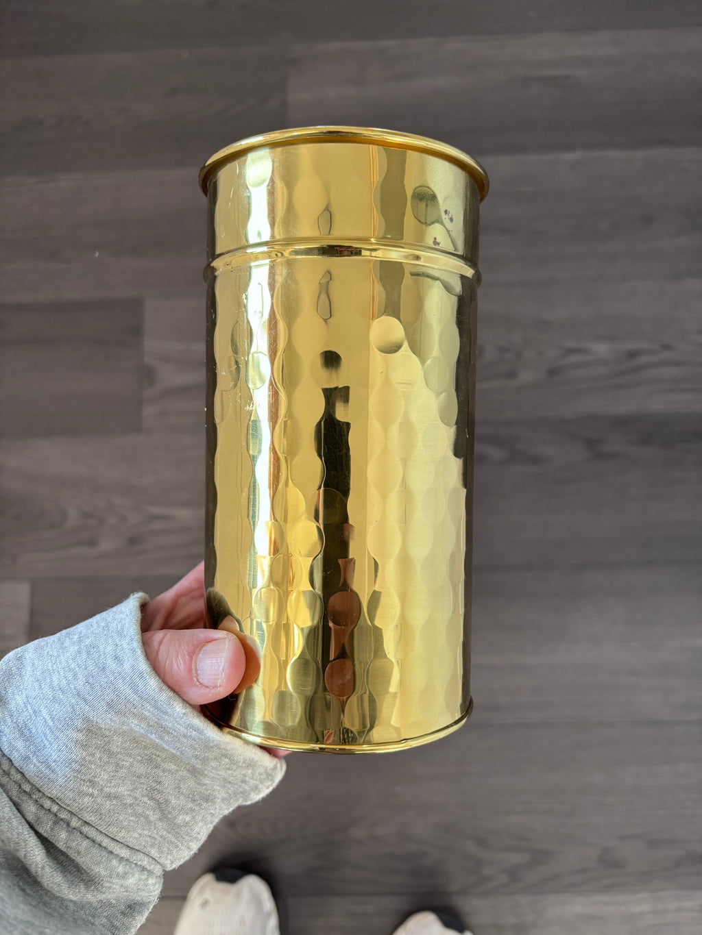 Vintage Gold Vase