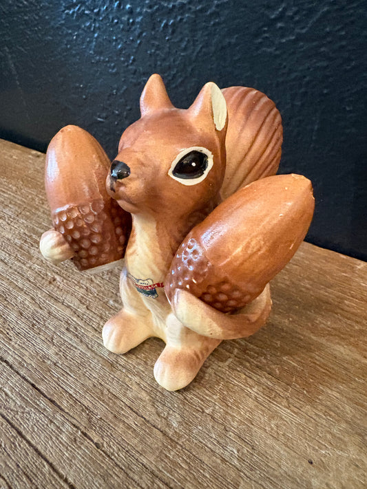 Vintage Squirrel Salt & Pepper Shakers