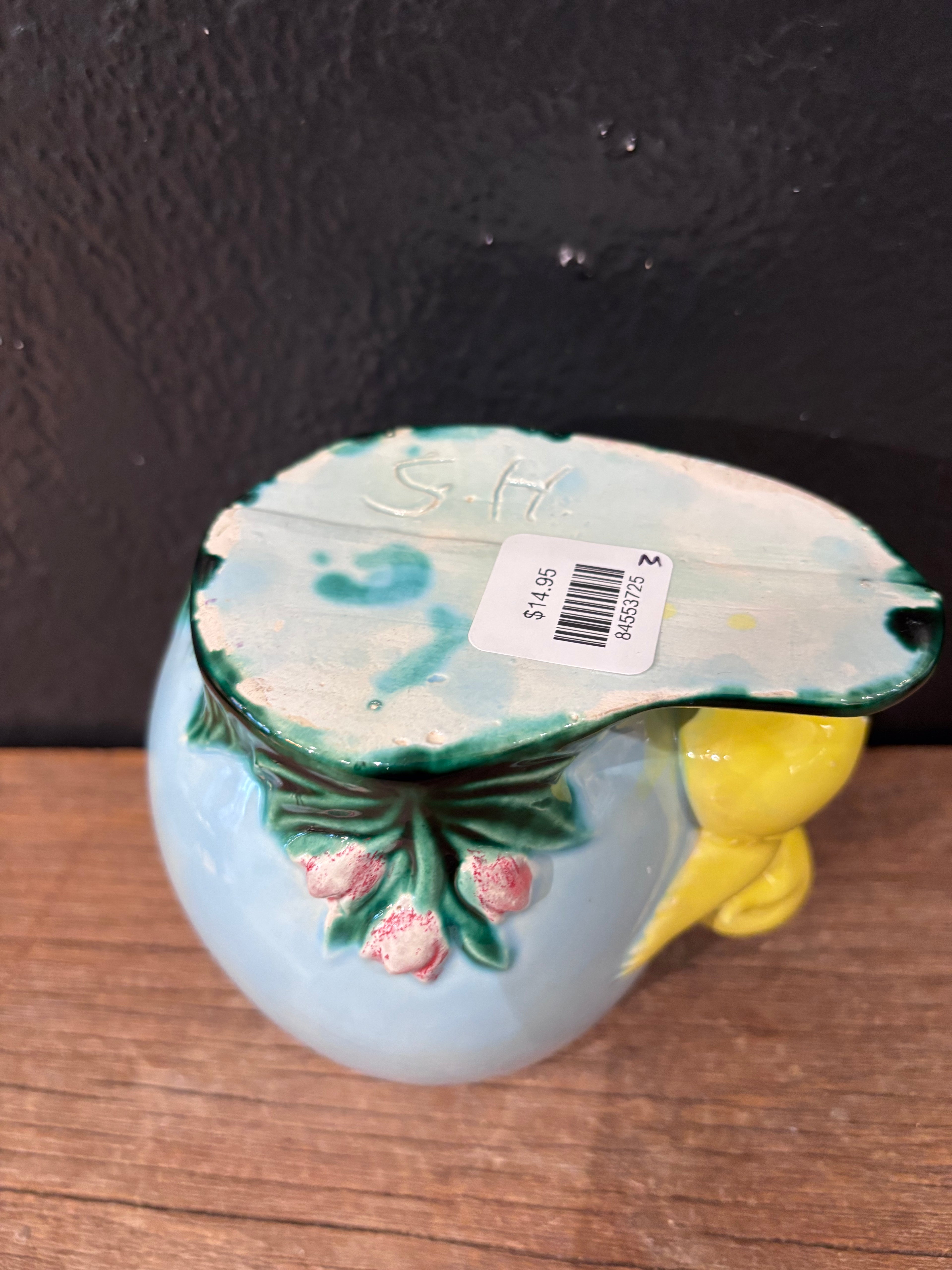 Handpainted Chick With Cracked Egg Planter