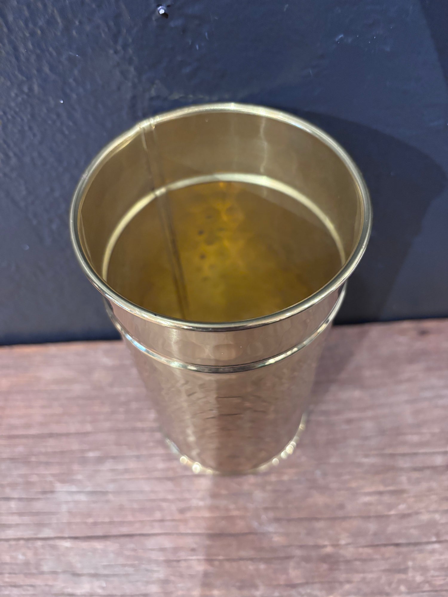 Vintage Gold Vase