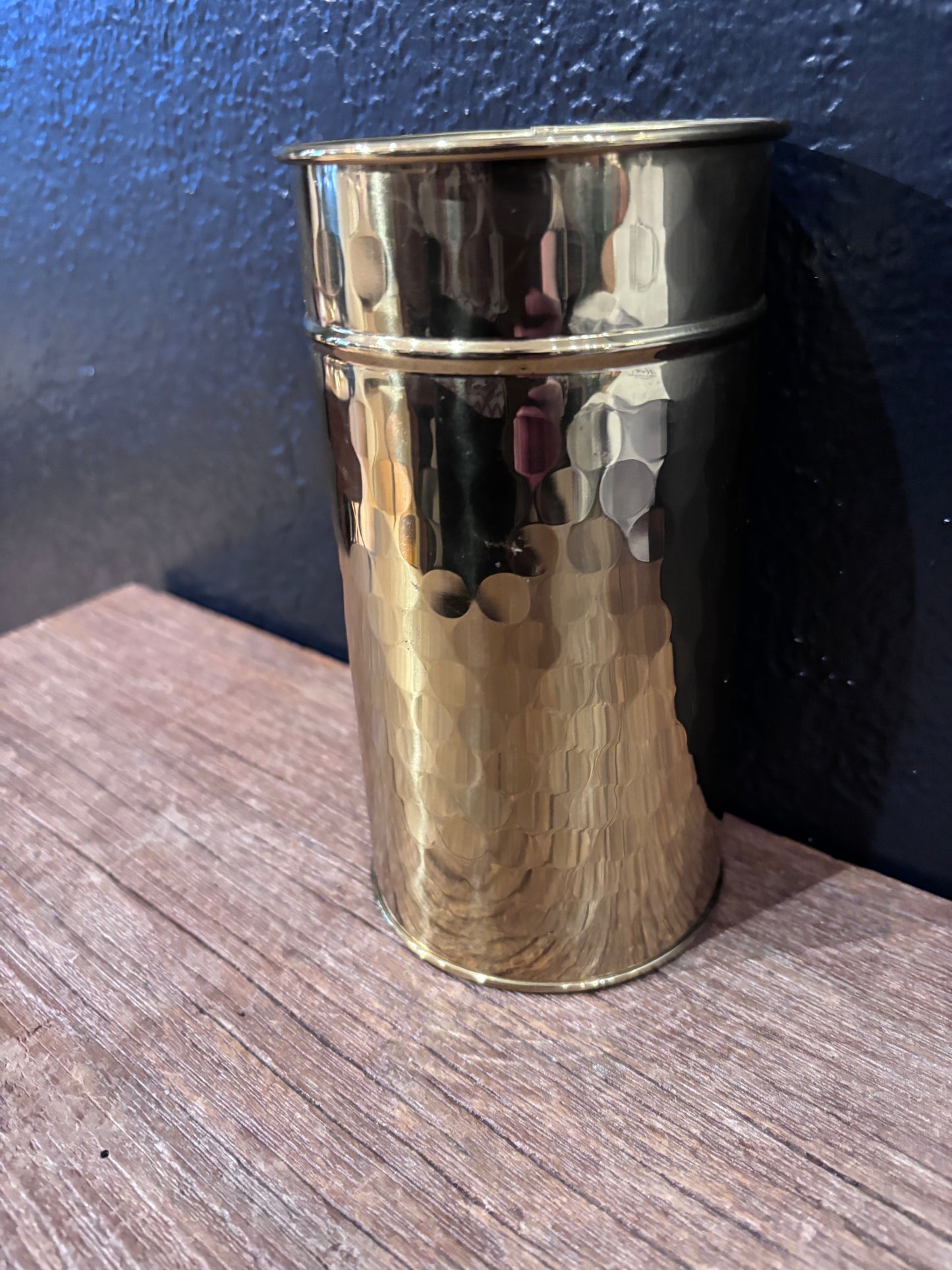 Vintage Gold Vase